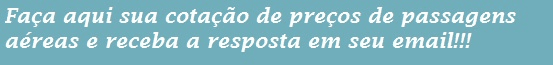 cotação de passagens