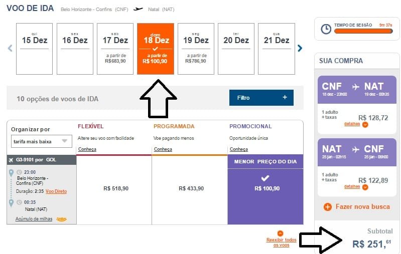 Passagens aéreas de ida e volta para Natal por apenas R$ 200 Passagens aéreas de ida e volta para Natal por apenas R$ 200