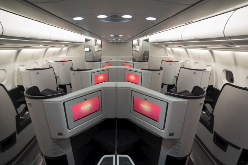 Classe Executiva do A330 da Avianca Brasil