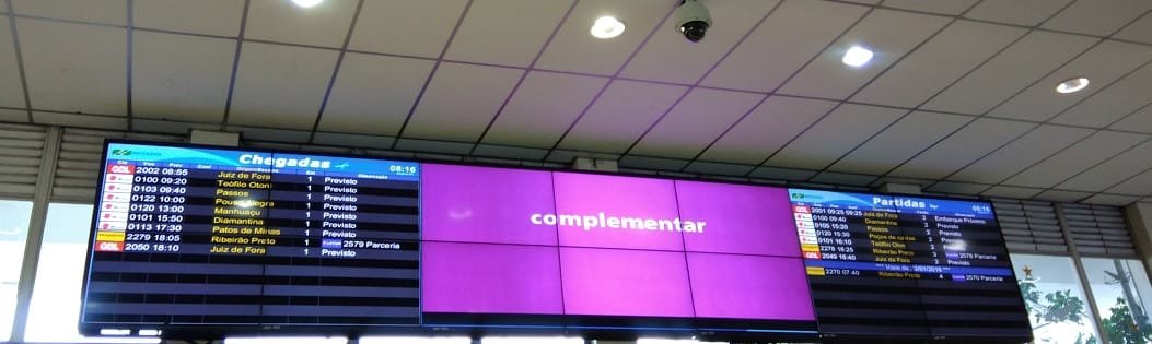 Painel_aeroporto Pampulha