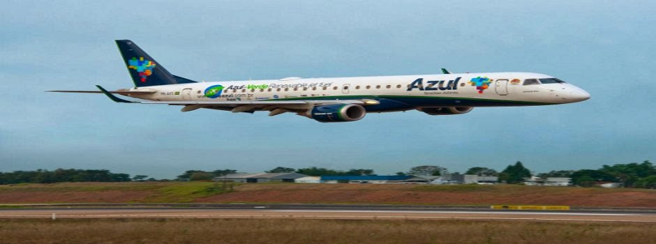 Azul vai suspender voos diretos do Rio de janeiro para Vitória em maio