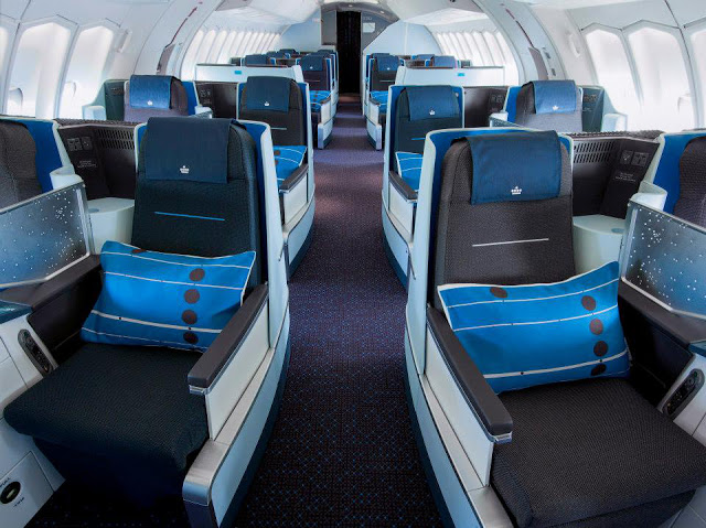 Voos da KLM do Rio para Amsterdã são com a nova cabine World Business Class