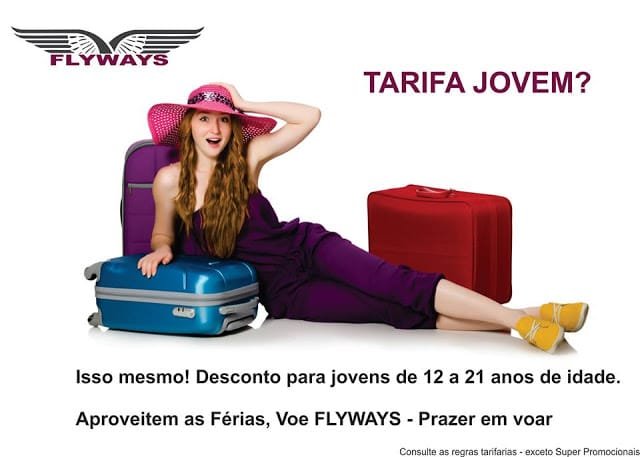 Flyways lança promoção de passagens por R$ 99 o trecho de BH para Ipatinga