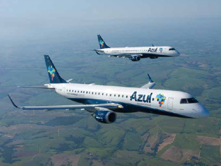 Azul terá voos para Salvador, Porto Seguro, Recife, Maceió e Natal a partir de Congonhas