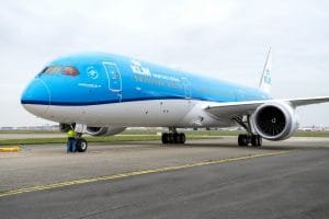 Boeing 787 Dreamliner da KLM será usado nos voos do Rio de Janeiro