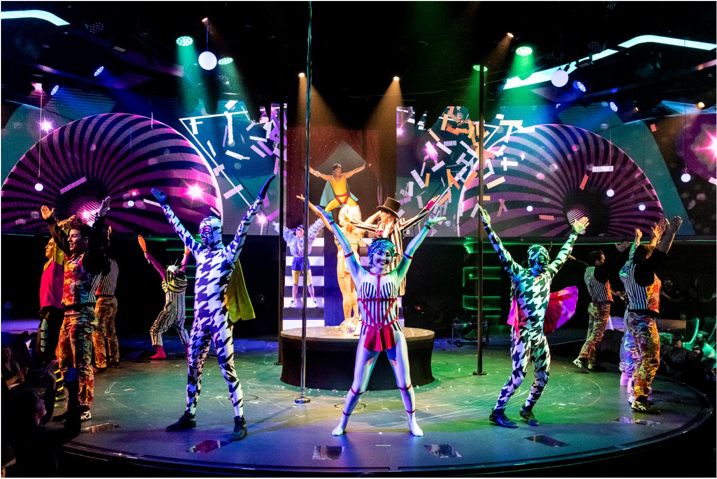 A MSC Cruzeiros oferece shows do Cirque du Soleil at Sea