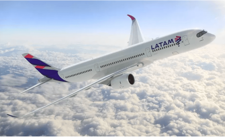 LATAM cresce quase 10% no Brasil em agosto