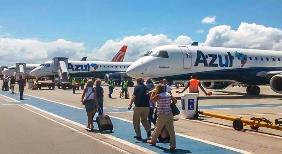Porto Seguro terá incremento de 45% de voos da Azul na alta temporada