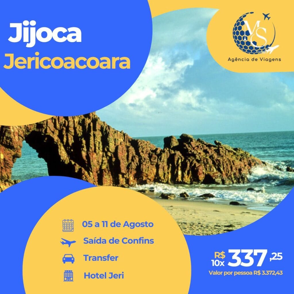 Confira as promoções de pacotes de viagens para Jericoacoara